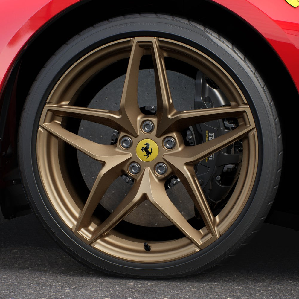 Forged Ferrari 488 Pista Monoblock Wheels