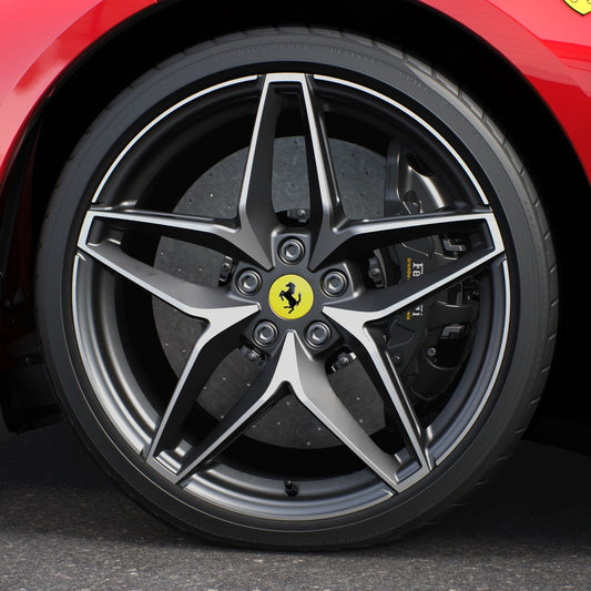 Forged Ferrari 488 Pista Monoblock Wheels