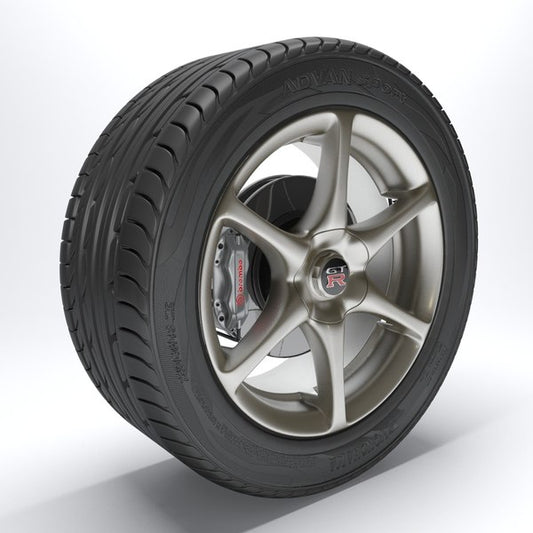 Forged R34 GT-R Monoblock Wheels